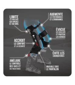 EXOSQUELETTE - SKI MOJO SILVER (POIDS 55-85 KG ) -GlacierSportif exosquelette ski mojo gold poids sup 75kg 5