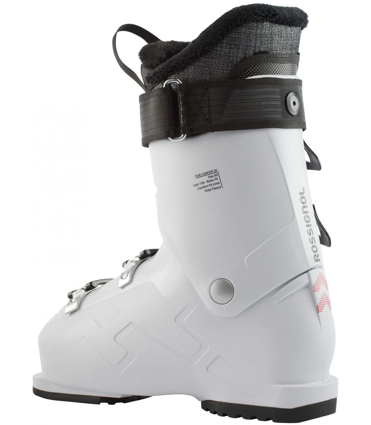 Rossignol PURE COMFORT 60 - WHITE GREY 2 Rossignol PURE COMFORT 60 - WHITE GREY – Image 2