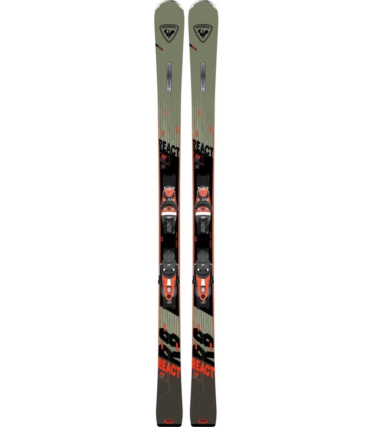 Rossignol REACT 8 C.A.M. KONECT NX 12 KONECT GW B80 BLACK HOT RED 1 Rossignol REACT 8 C.A.M. KONECT NX 12 KONECT GW B80 BLACK HOT RED