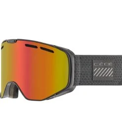 Cébé VERSUS BLACK + PC VARIO PERFO AMBER FLASH RED CAAT.1-3